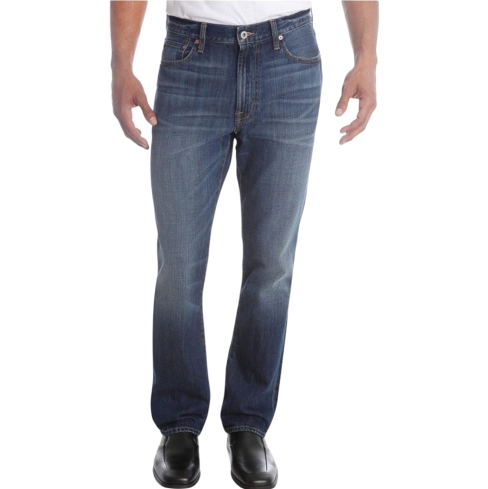 Lucky Brand 181 Relaxed Straight Preppy Loose Date City Western Jeans - Men's